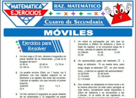 Ejercicios de Razonamiento Matemático para Cuarto de Secundaria