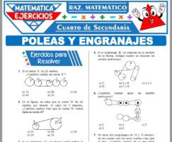 Ejercicios de Razonamiento Matemático para Cuarto de Secundaria