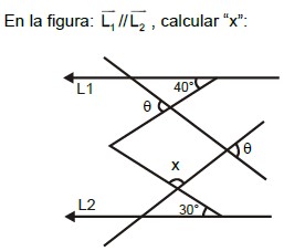 Ejercicios de Ángulos II para Segundo Grado de Secundaria