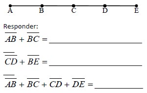 Ejercicios de Segmentos para Sexto Grado de Primaria
