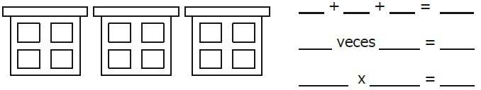 Ejercicios de Multiplicación de Números Naturales para Segundo Grado de Primaria