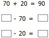 Ejercicios de La Sustracción como Inversa a la Adición para Segundo Grado de Primaria