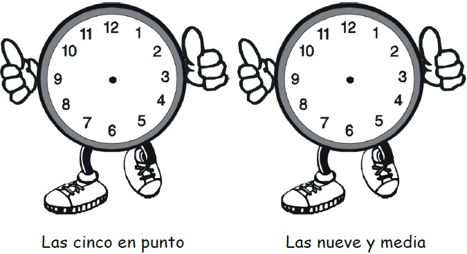 Ejercicios de Estimamos el Tiempo para Primer Grado de Primaria