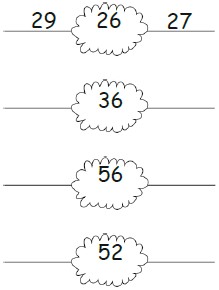 Ejercicios de Comparamos Números Naturales del 0 al 70 para Primer Grado de Primaria