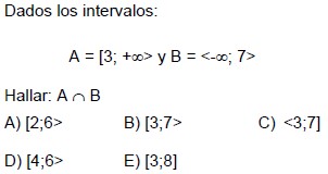 Ejercicios de Intervalos para Segundo Grado de Secundaria