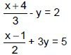 Ejercicios de Sistema de Ecuaciones con 2 Incógnitas para Tercer Grado de Secundaria