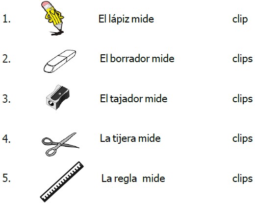 Ejercicios de Las Magnitudes para Segundo Grado de Primaria