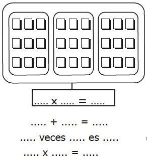 Ejercicios de Multiplicación en la Recta Numérica para Segundo Grado de Primaria