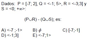 Ejercicios de Intervalos para Segundo Grado de Secundaria