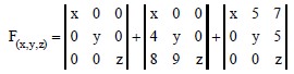 Ejercicios de Matrices y Determinantes para Quinto Grado de Secundaria