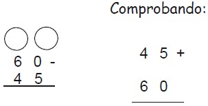 Ejercicios de Sustracción de Números del 0 al 99 para Primer Grado de Primaria