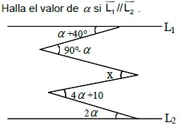 Ejercicios de Ángulos II para Segundo Grado de Secundaria