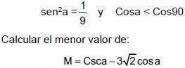 Ejercicios de Razones Trigonométricas para Tercer Grado de Secundaria